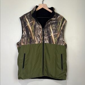 Duck Unlimited Camouflage Outdoor Vest Men’s XL
